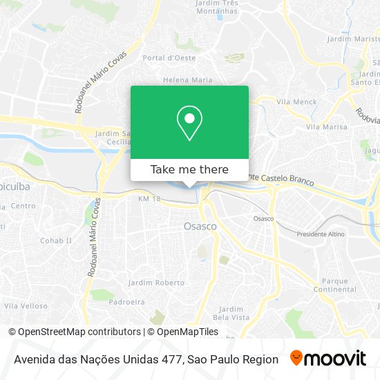 Avenida das Nações Unidas 477 map