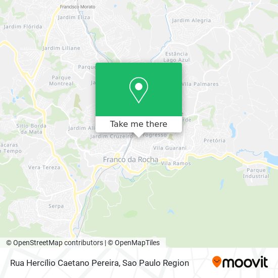 Rua Hercílio Caetano Pereira map