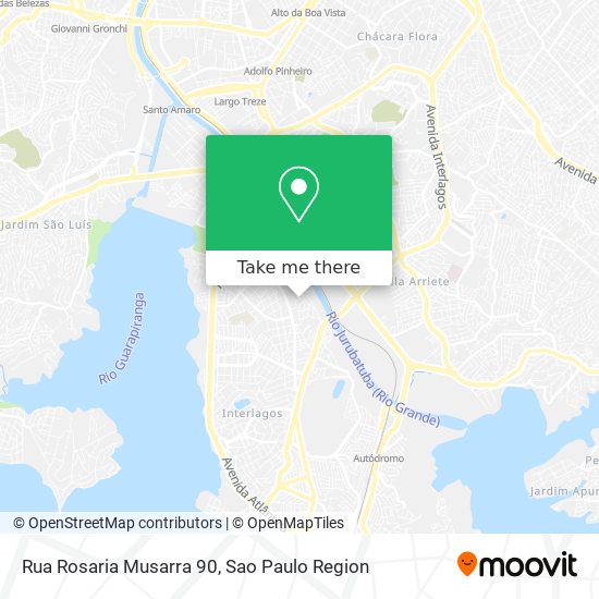 Mapa Rua Rosaria Musarra 90