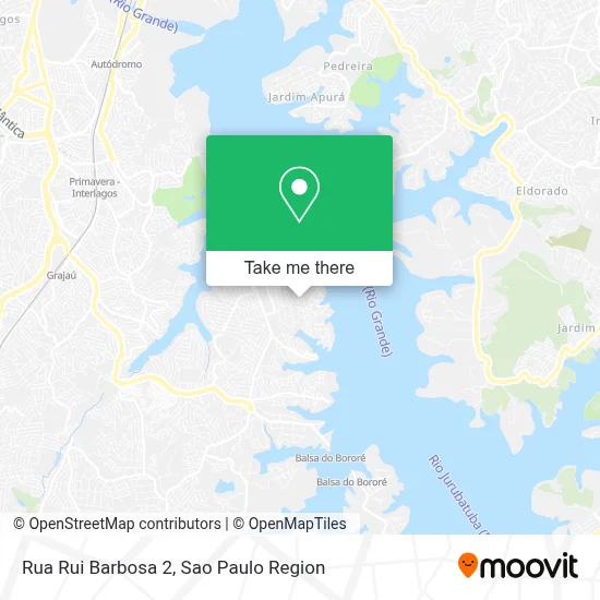 Rua Rui Barbosa 2 map
