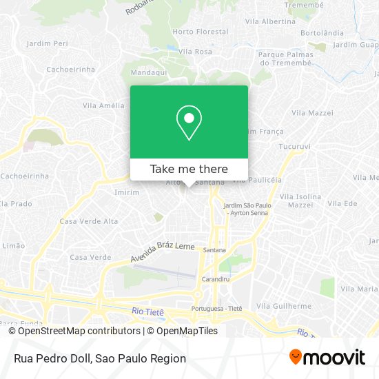 Rua Pedro Doll map