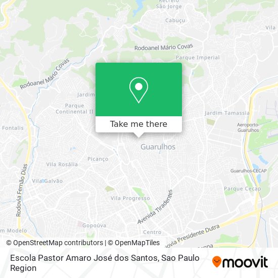 Escola Pastor Amaro José dos Santos map