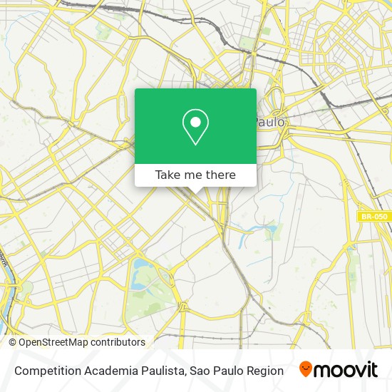 Competition Academia Paulista map