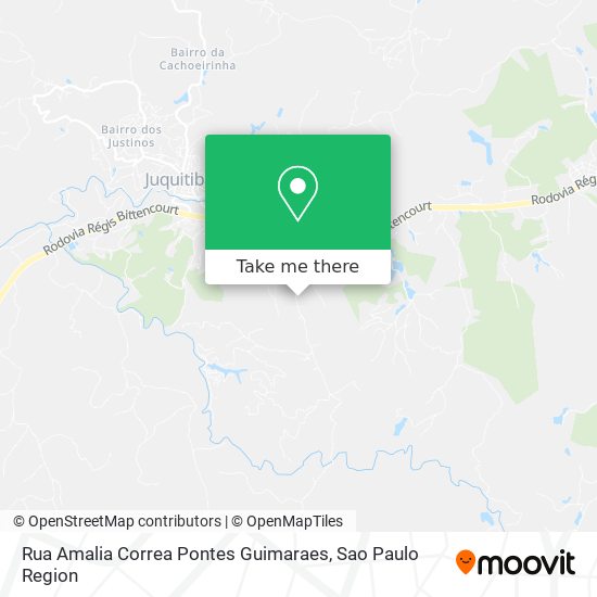 Rua Amalia Correa Pontes Guimaraes map