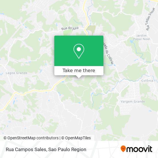 Rua Campos Sales map