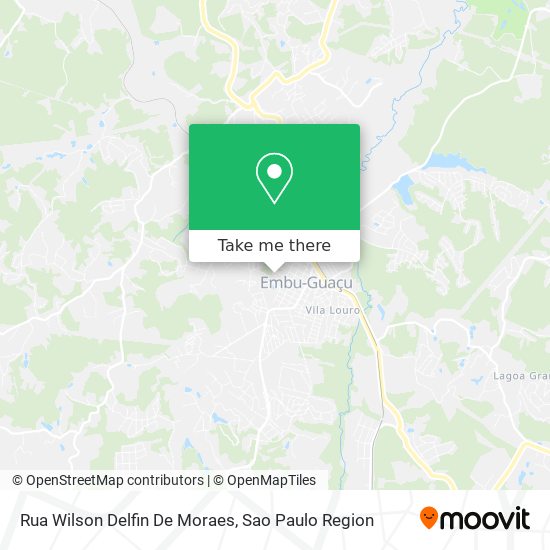 Rua Wilson Delfin De Moraes map
