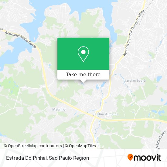 Estrada Do Pinhal map