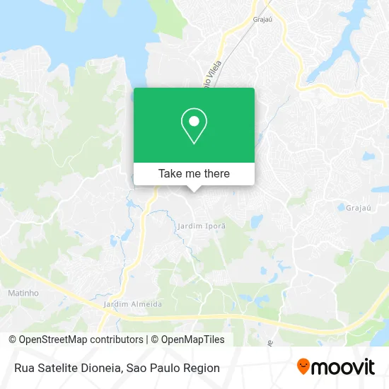 Rua Satelite Dioneia map