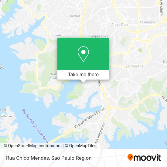 Rua Chico Mendes map