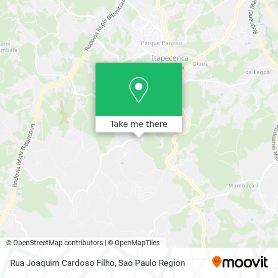 Rua Joaquim Cardoso Filho map