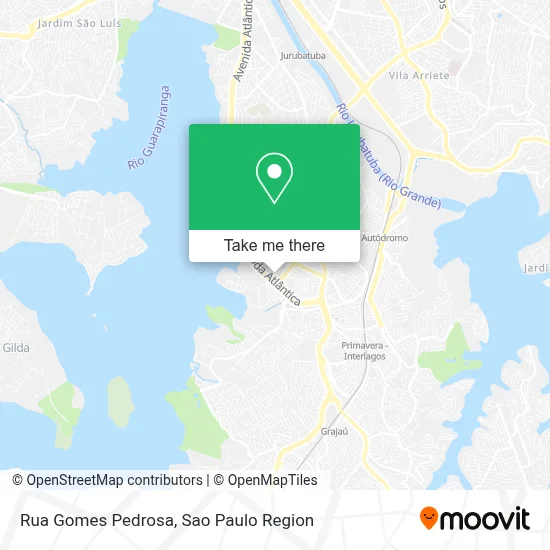 Rua Gomes Pedrosa map