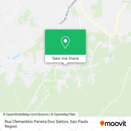 Rua Clementino Pereira Dos Santos map