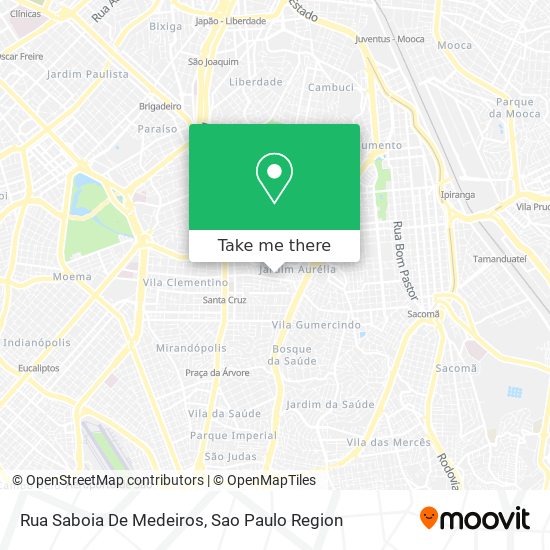 Mapa Rua Saboia De Medeiros