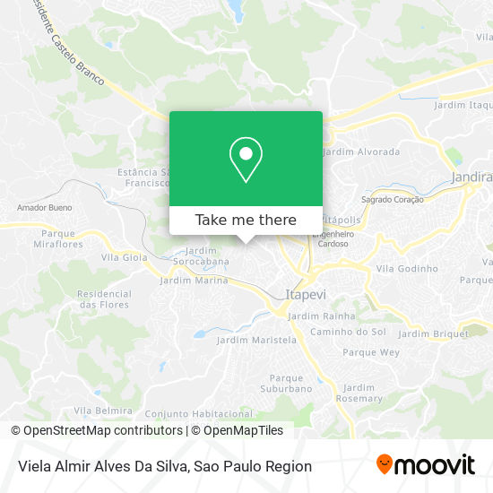 Viela Almir Alves Da Silva map