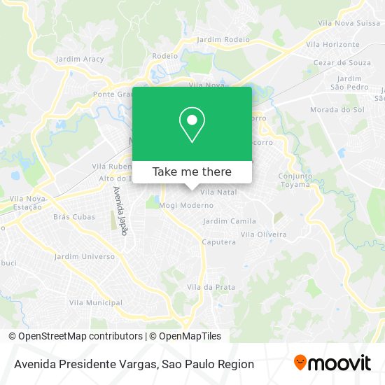 Avenida Presidente Vargas map