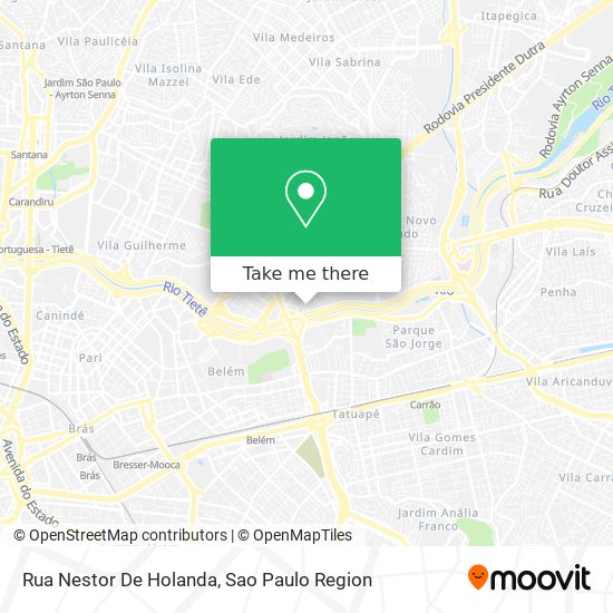 Mapa Rua Nestor De Holanda