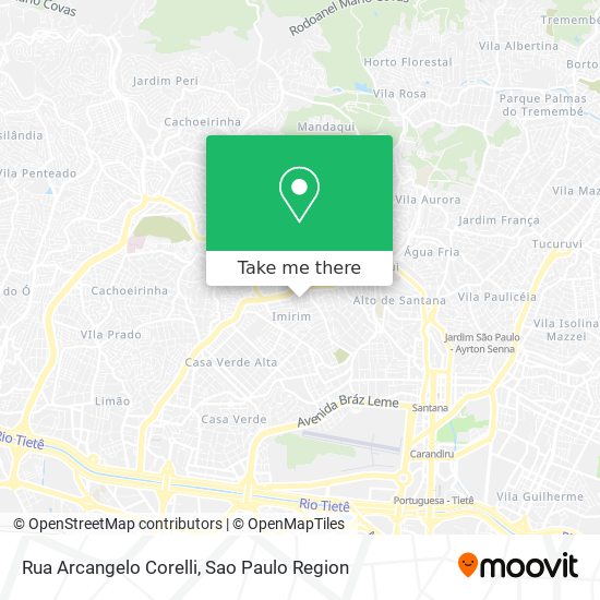 Rua Arcangelo Corelli map