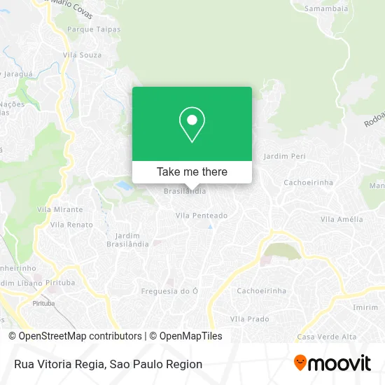 Rua Vitoria Regia map