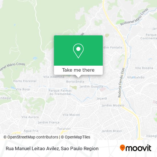 Rua Manuel Leitao Avilez map