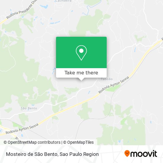 Mosteiro de São Bento map