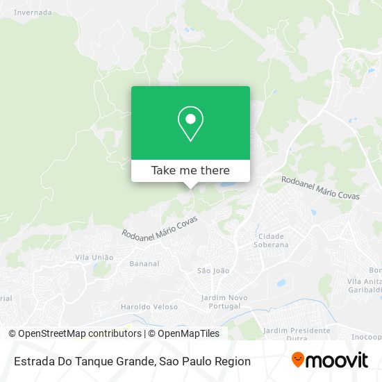 Estrada Do Tanque Grande map