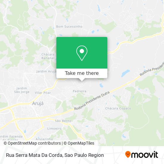 Rua Serra Mata Da Corda map