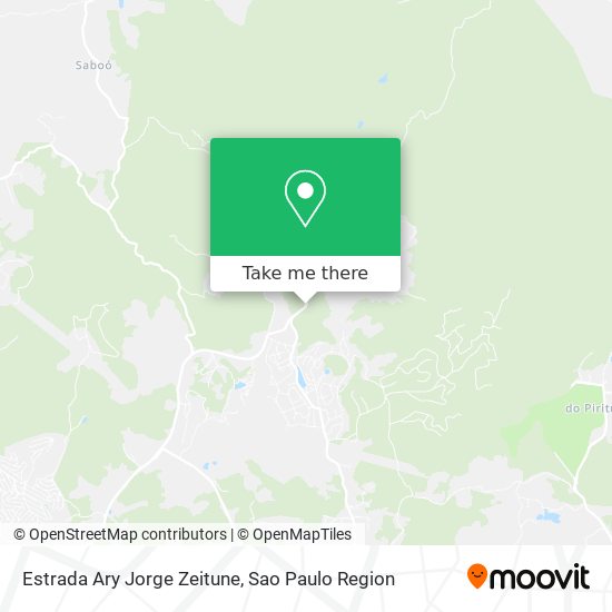 Estrada Ary Jorge Zeitune map