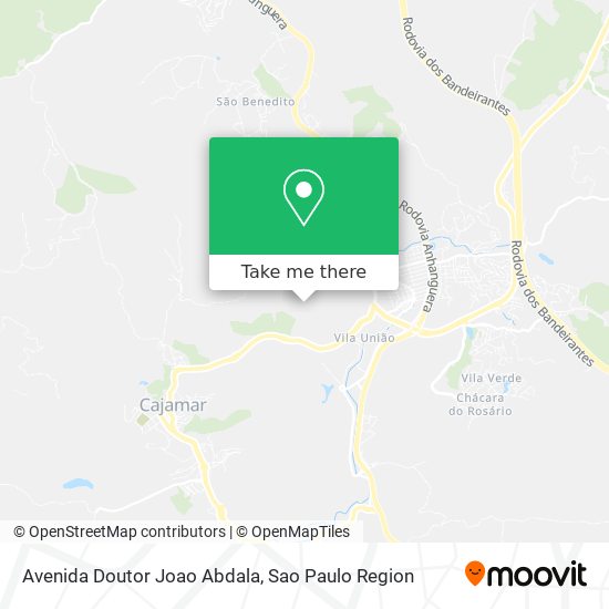 Avenida Doutor Joao Abdala map