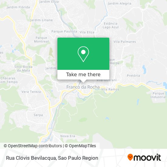 Rua Clóvis Bevilacqua map