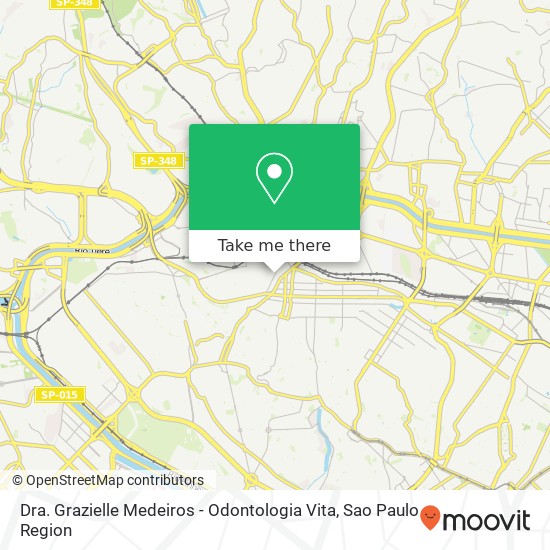 Dra. Grazielle Medeiros - Odontologia Vita map