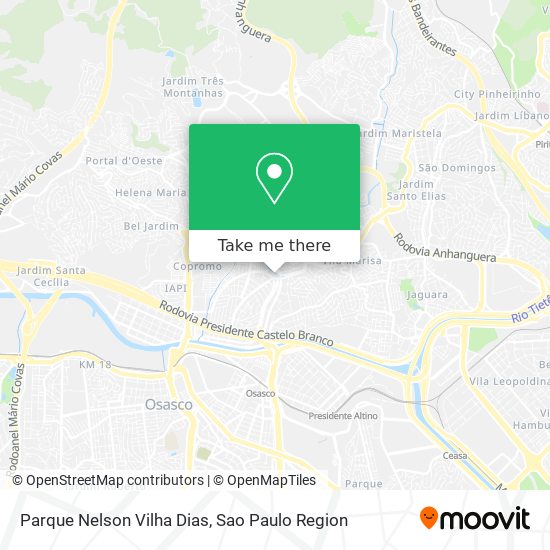 Parque Nelson Vilha Dias map