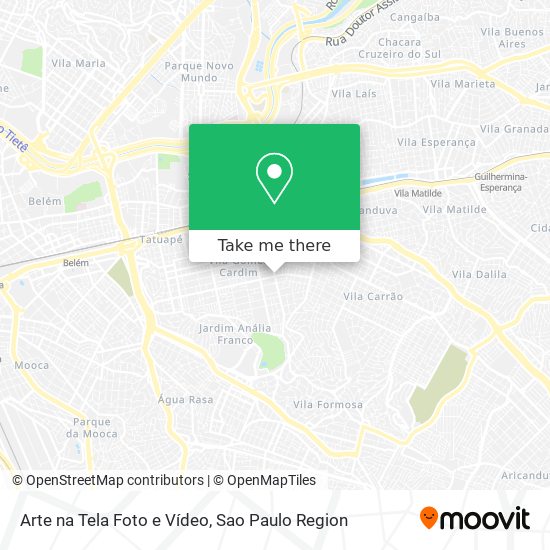 Arte na Tela Foto e Vídeo map