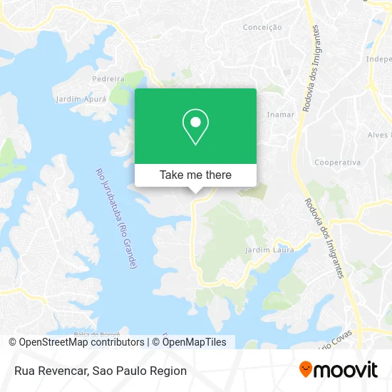 Rua Revencar map