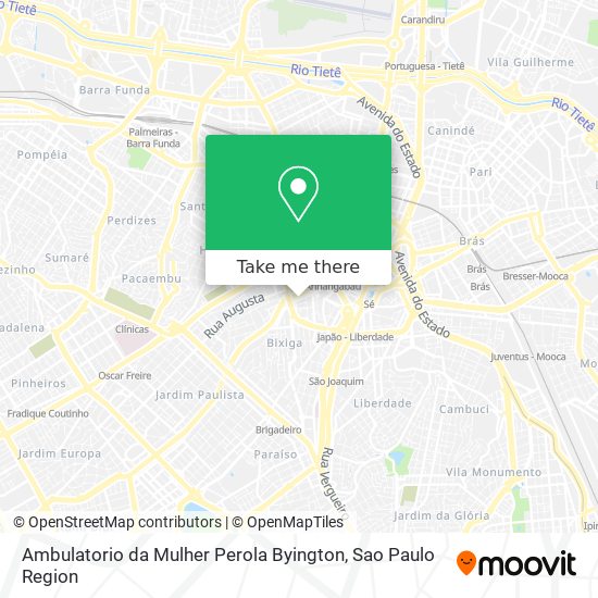 Ambulatorio da Mulher Perola Byington map