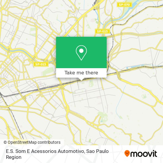 E.S. Som E Acessorios Automotivo map
