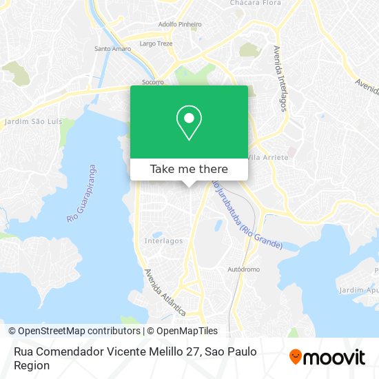 Rua Comendador Vicente Melillo 27 map