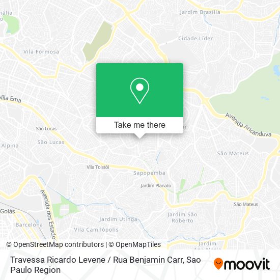 Travessa Ricardo Levene / Rua Benjamin Carr map