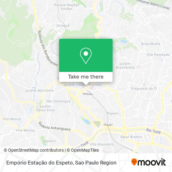 Empório Estação do Espeto map