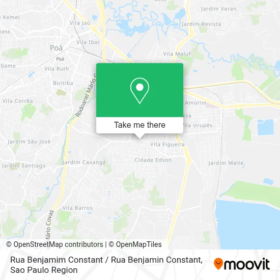 Rua Benjamim Constant / Rua Benjamin Constant map