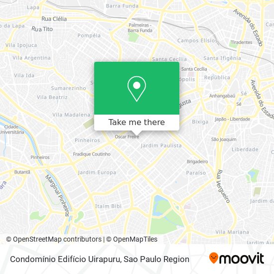 Condomínio Edifício Uirapuru map