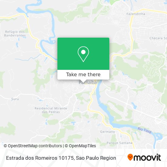Estrada dos Romeiros 10175 map