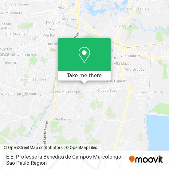 E.E. Professora Benedita de Campos Marcolongo map