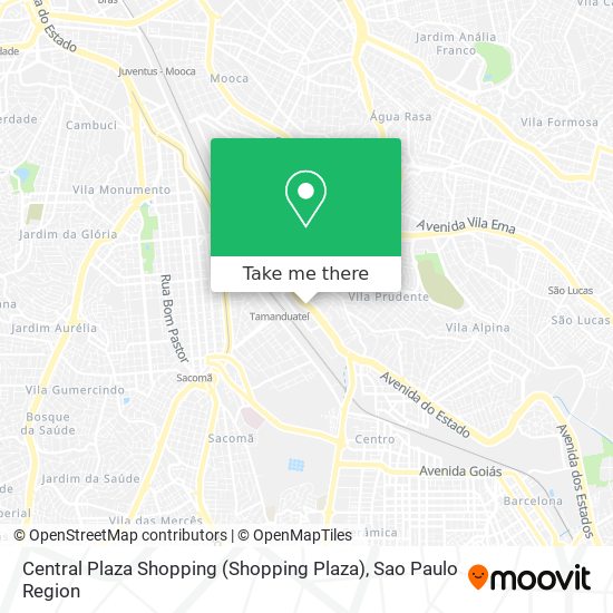 Mapa Central Plaza Shopping (Shopping Plaza)