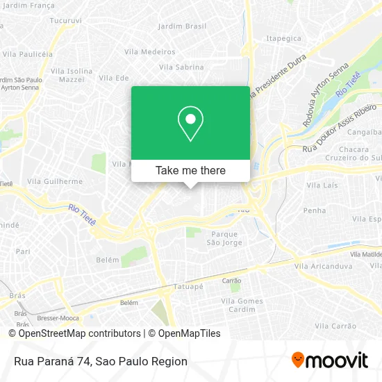 Rua Paraná 74 map
