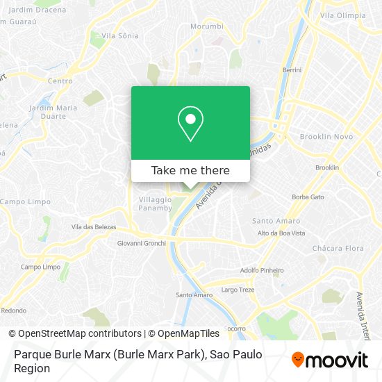 Parque Burle Marx (Burle Marx Park) map