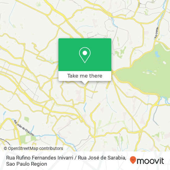 Rua Rufino Fernandes Inivarri / Rua José de Sarabia map