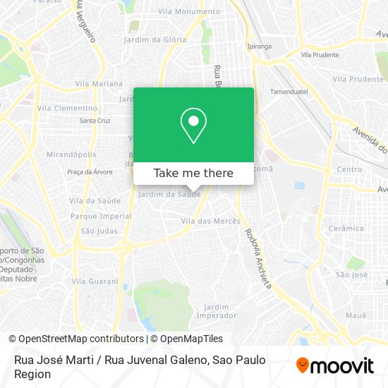 Mapa Rua José Marti / Rua Juvenal Galeno