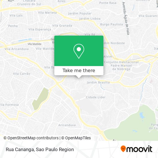 Rua Cananga map