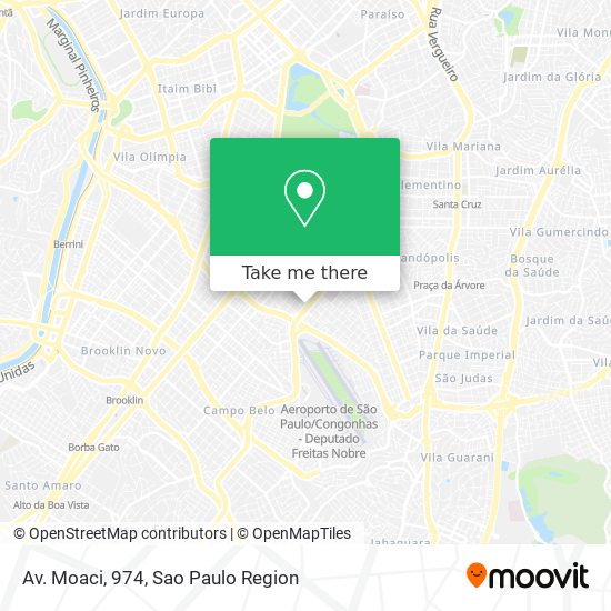 Av. Moaci, 974 map