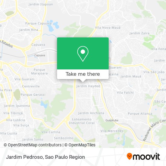 Jardim Pedroso map